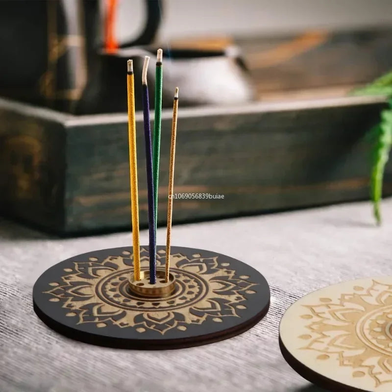 Wood Incenses Holder - Relaxation
