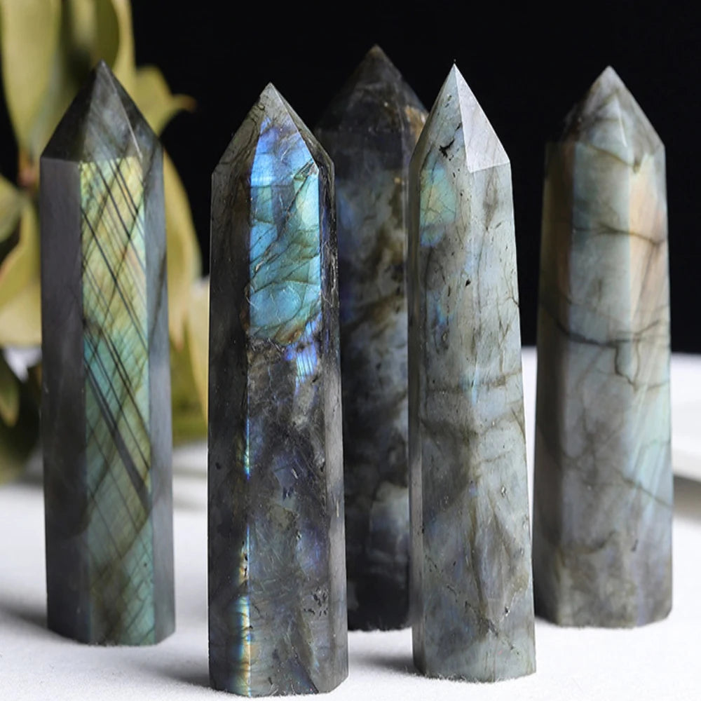 Labradorite Crystal Wand - Transformation