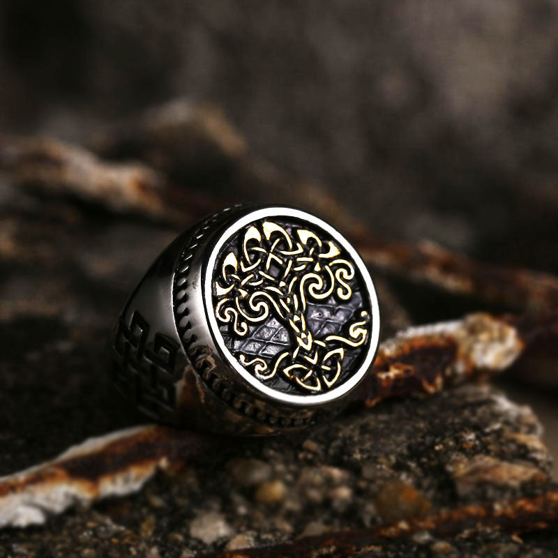 Tree Of Life Golden Ring