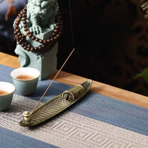 Fishing Boat Incense Burner – Calm - My Zen Temple