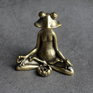 Frog Incense Burner - Patience - My Zen Temple