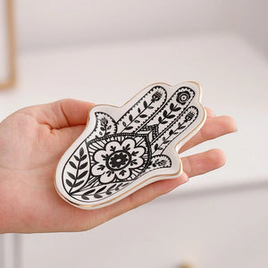 Hand Ceramic Tray - Peaceful - My Zen Temple