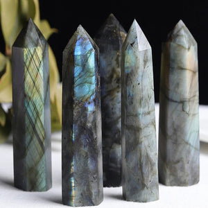Labradorite Crystal Wand - Transformation - My Zen Temple