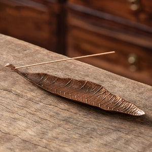 Leaf Incense Holder - Nature - My Zen Temple