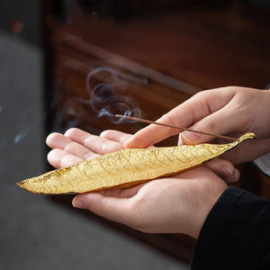 Leaf Incense Holder - Nature - My Zen Temple