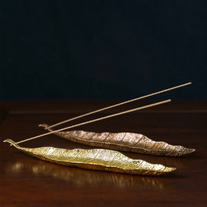 Leaf Incense Holder - Nature - My Zen Temple