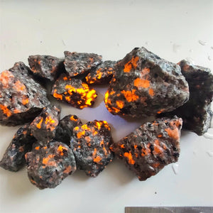 Natural Raw Yooperlites – Flame Stone - My Zen Temple