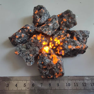 Natural Raw Yooperlites – Flame Stone - My Zen Temple