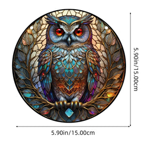 Owl Sun Catcher – Wisdom - My Zen Temple