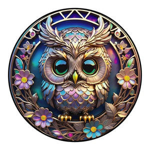 Owl Sun Catcher – Wisdom - My Zen Temple