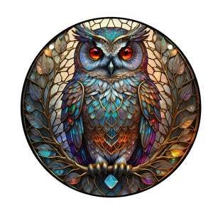 Owl Sun Catcher – Wisdom - My Zen Temple