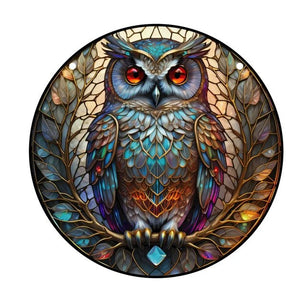 Owl Sun Catcher – Wisdom - My Zen Temple
