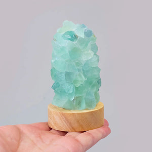 Raw Natural Crystal LED Night Lamp - Harmony - My Zen Temple