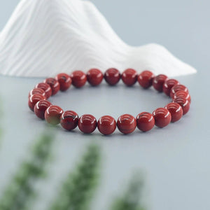 Red Jasper Bracelet – Stability - My Zen Temple