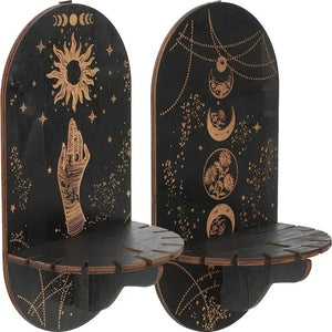 Sun & Moon Shelf - Elevate - My Zen Temple