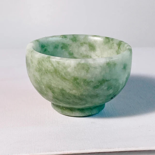 Jade Crystal Decorative Bowl