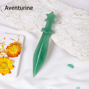 Natural Crystal Dagger - Ritual Tool