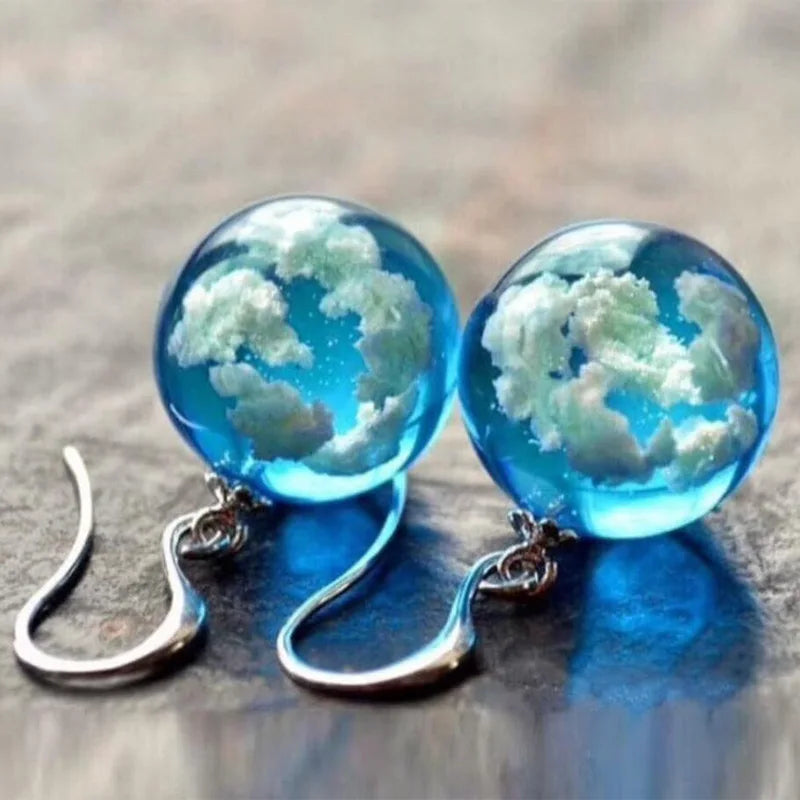 White Cloud Earrings – Flow