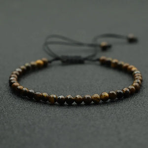 4mm Natural Stone Bracelet