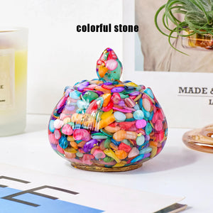 Crystal Resin Reiki Jar - Abundance