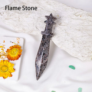 Natural Crystal Dagger - Ritual Tool