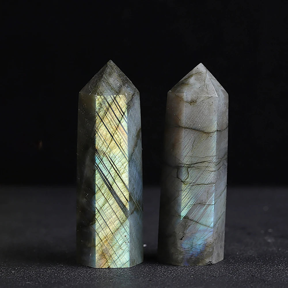 Labradorite Crystal Wand - Transformation