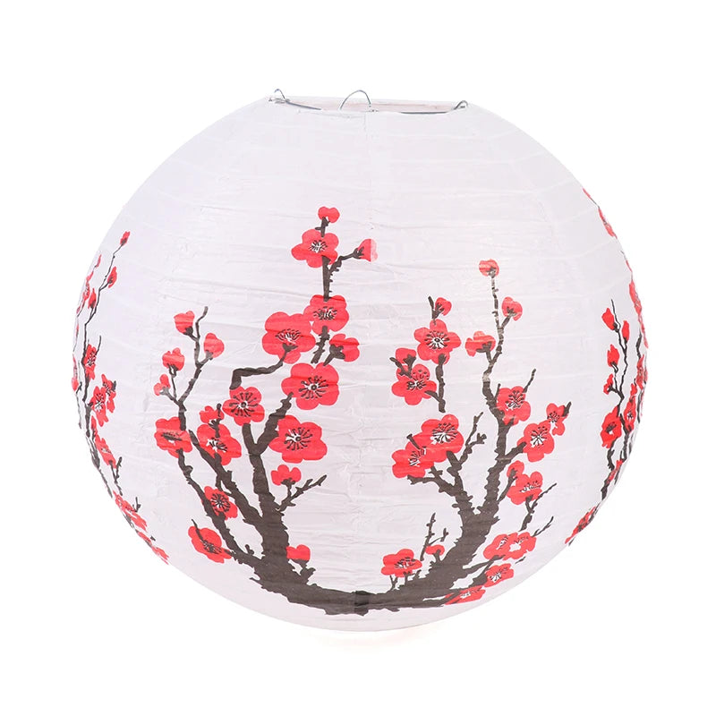 Chinese Lanterns - Plum Blossom