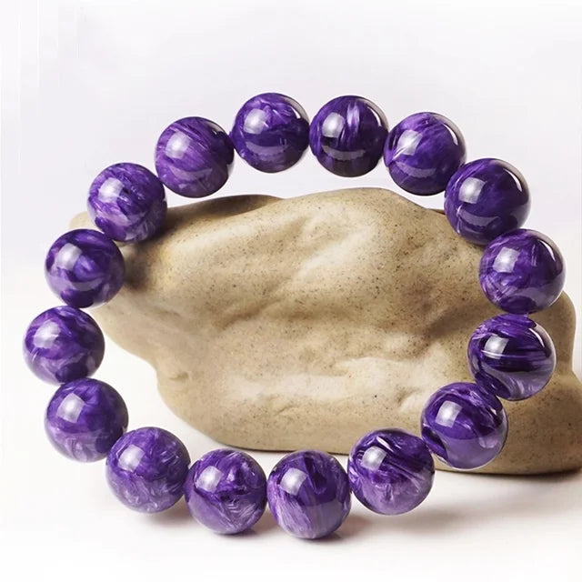 Charoite Beads Bracelet