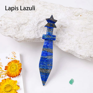Natural Crystal Dagger - Ritual Tool