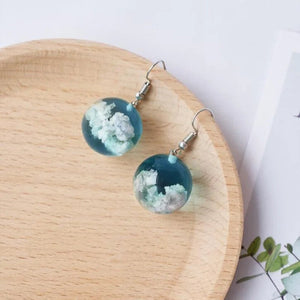 White Cloud Earrings – Flow - My Zen Temple