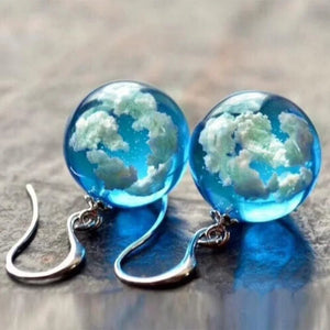 White Cloud Earrings – Flow - My Zen Temple