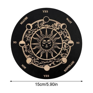 Wooden Pendulum Board – Intuition - My Zen Temple