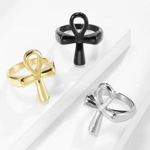 Ankh Egyptian Ring – Power