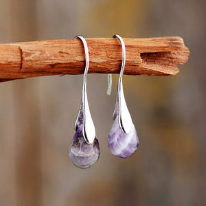 Stone Dangle Earrings – Healing