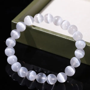White Selenite Bracelet – Cleansing