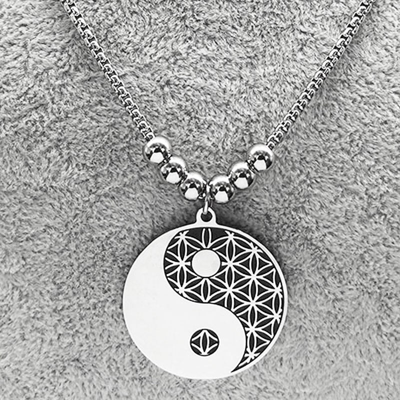 Yin Yang Stainless Necklace