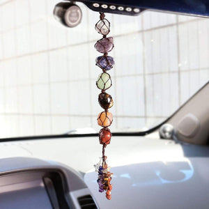 7 Chakra Tassel Car Decoration -Decoration Objects My Zen Temple
