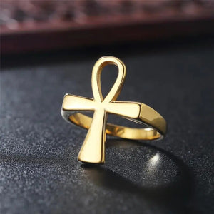 Ankh Egyptian Ring – Power