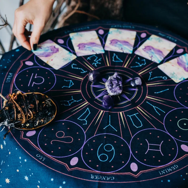 Zodiac Tarot Tablecloth