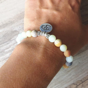 Amazonite Bead Bracelet -Malas and Bracelets My Zen Temple
