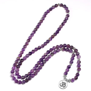 Amethyst Mala Bracelet – Intuition - My Zen Temple