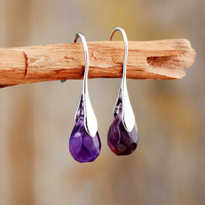 Stone Dangle Earrings – Healing