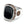 Black Onyx Ring s925 Silver -Rings My Zen Temple