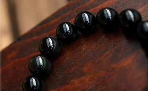 Black Onyx & Tiger Eye Bracelet -Malas and Bracelets My Zen Temple