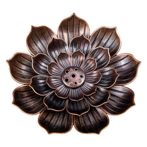Buddhism Lotus Incense Burner -Incense & Incense Burners My Zen Temple