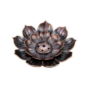 Buddhism Lotus Incense Burner -Incense & Incense Burners My Zen Temple