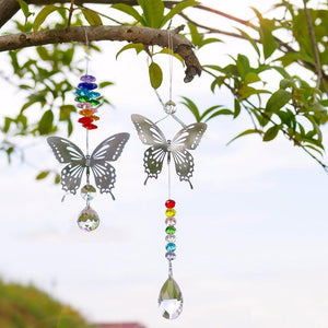Butterfly Chakra Suncatcher – Balance - My Zen Temple