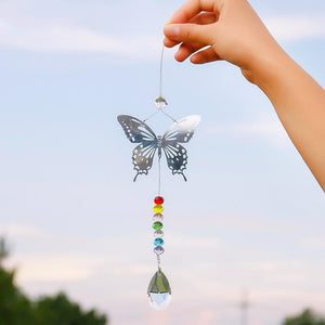 Butterfly Chakra Suncatcher – Balance - My Zen Temple