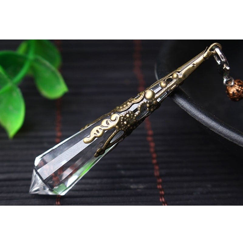 Clear Crystal Pendulums for Dowsing - My Zen Temple