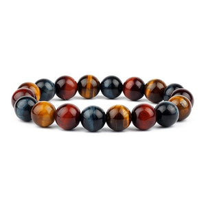 Colorful Tiger eyes Beads Bracelet -Malas and Bracelets My Zen Temple